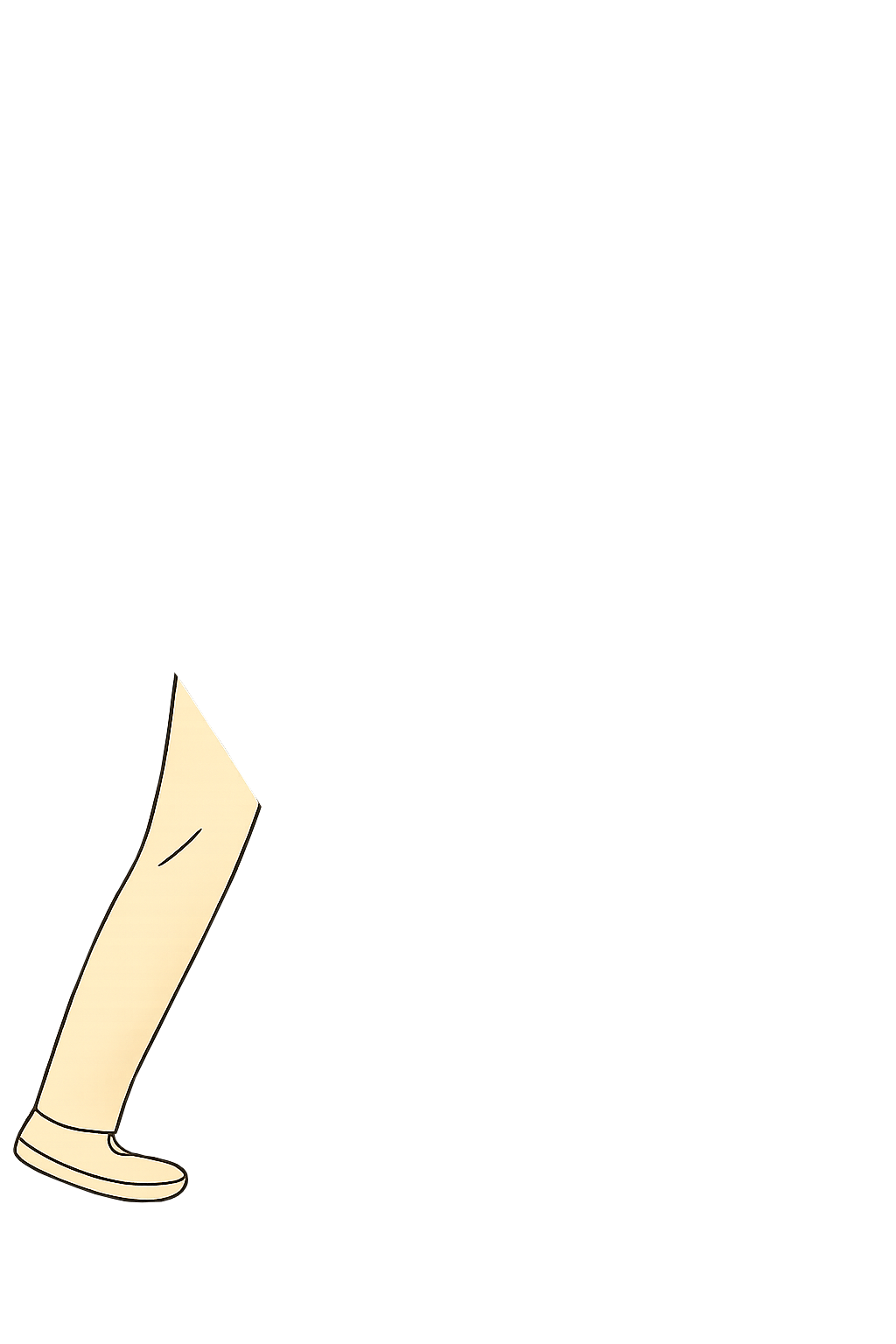 Gents Left Leg